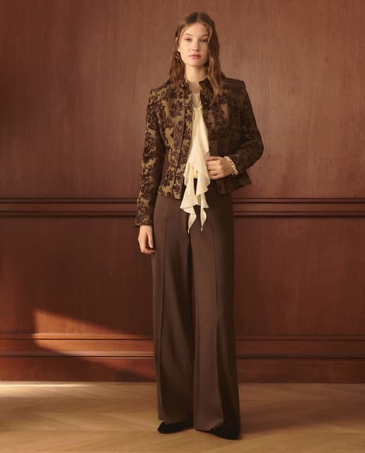 Lloyd's Pantalón de vestir liso de mujer