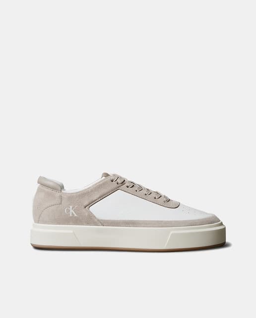Calvin Klein Zapatilla tipo basket de piel