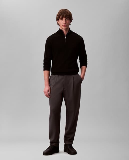 Calvin Klein Pantalón Hombre fit slim con pinzas