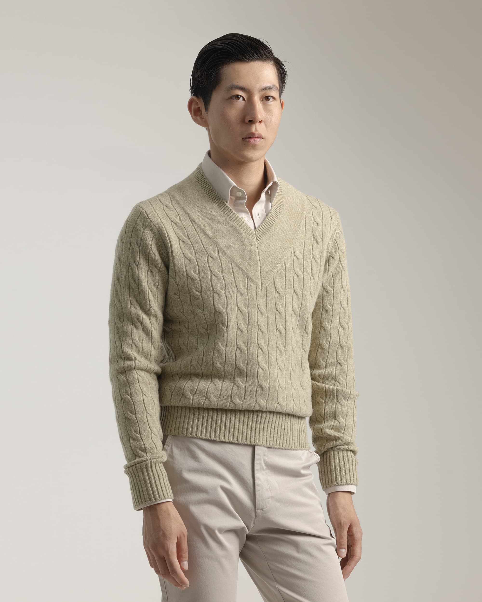 PuroEgo Jersey cricket lana de hombre